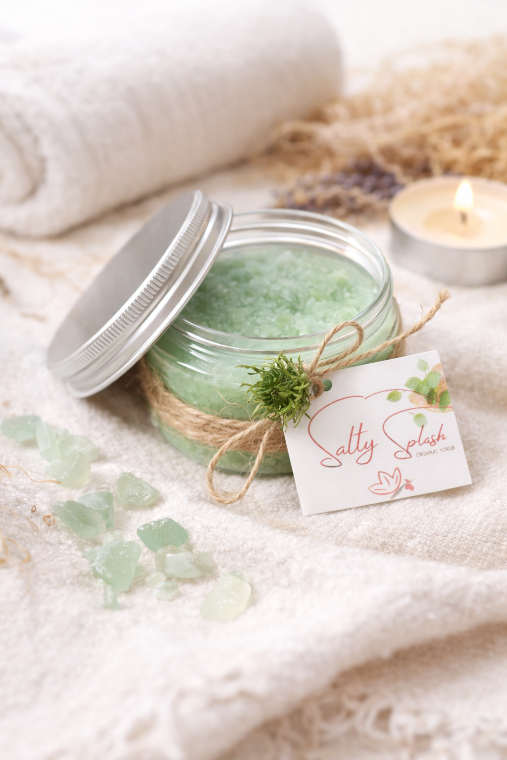 Mint Salt Body Scrub